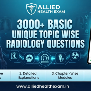 3000+ basic unique topic wise Radiology questions
